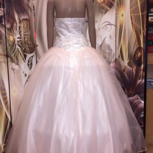 Vaaleanpunainen vanhojentanssimekko, PINK, koko 38, vain tämä kpl!