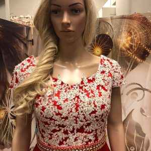 Punainen vanhojentanssimekko, RED, koko 34, vain tämä kpl!