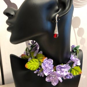 Hopeanväriset korvakorut