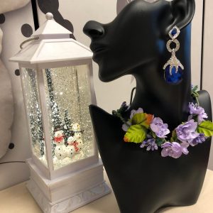 Korvakorut sinisillä korukivillä, BLUE