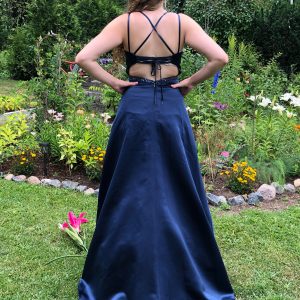 Tummansininen tanssimekko, DARK BLUE