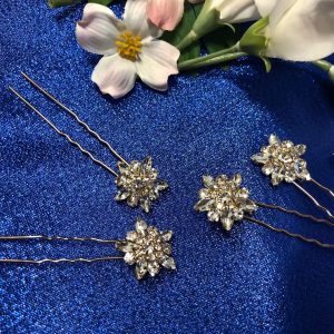 Kimaltelevat hiuspinnit 4 kpl