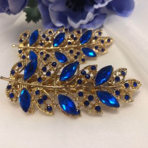 Sininen lehdenmallinen hiuskoriste, BLUE