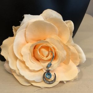 Korvakorut vaalenasinisillä korukivillä (LIGHT BLUE)