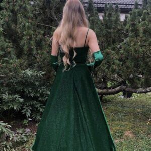 Vihreä vanhojentanssimekko (GREEN)