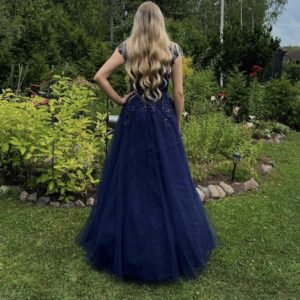 Tummansininen tanssimekko, DARK BLUE