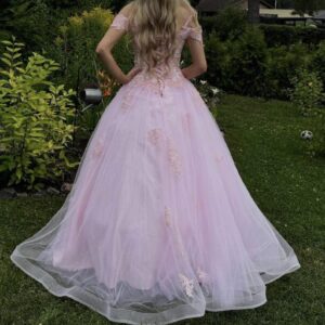 Vanhojentanssimekko, vaaleanpunainen, PINK