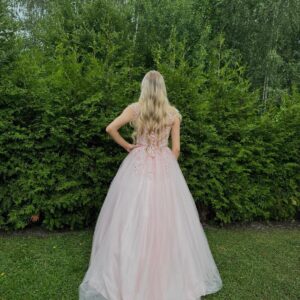 Vanhojentanssimekko, vaaleanpunainen, PINK