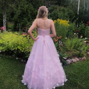 Vanhojentanssimekko, vaaleanpunainen, PINK