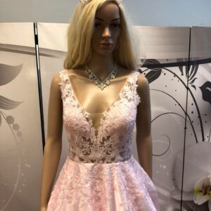 Vanhojentanssimekko, vaaleanpunainen, PINK