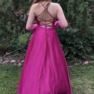 Vanhojentanssimekko, fuksia, FUCHIA