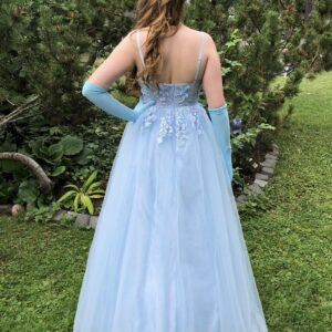 Vaaleansininen vanhojentanssimekko (LIGHT BLUE)