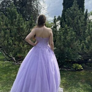 Vanhojentanssimekko, laventeli, LAVENDER