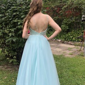 Vanhojentanssimekko, mintunvihreä, GREEN, koko M/L, vain tämä kpl! ALE!