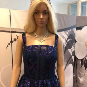 Vanhojentanssimekko, tummansininen, DARK BLUE