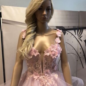 Vanhojentanssimekko, vaaleanpunainen, PINK