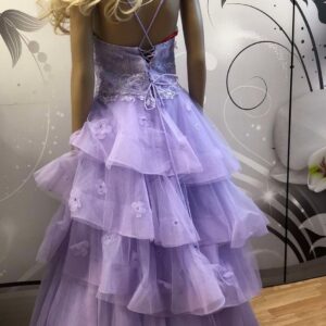 Vanhojentanssimekko, lila, LILAC