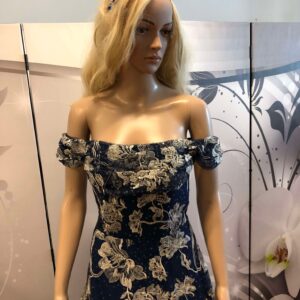 Vanhojentanssimekko, tummansininen, DARK BLUE