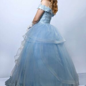 Vanhojentanssimekko, vaaleansininen, LIGHT BLUE