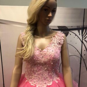 Vanhojentanssimekko, vaaleanpunainen, PINK