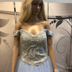 Vanhojentanssimekko, vaaleansininen, LIGHT BLUE