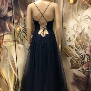 Vanhojentanssimekko, tummansininen, DARK BLUE