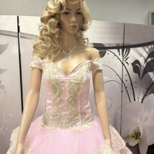 Vanhojentanssimekko, vaaleanpunainen, PINK