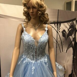 Vanhojentanssimekko, vaaleansininen, LIGHT BLUE