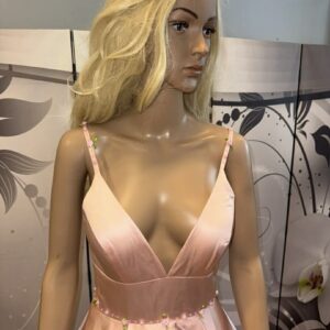 Vanhojentanssimekko, vaaleanpunainen, koko 34, PINK