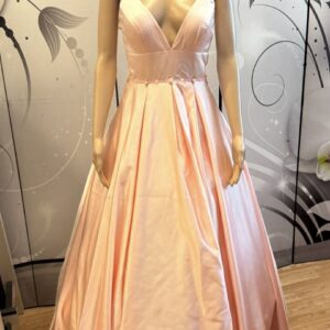 Vanhojentanssimekko, vaaleanpunainen, koko 34, PINK