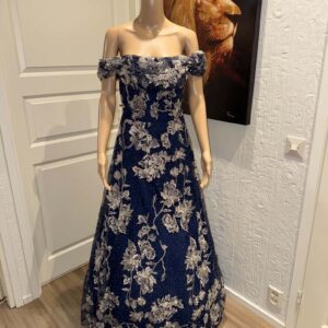 Vanhojentanssimekko, tummansininen, DARK BLUE