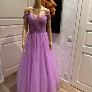Laventelinvärinen vanhojentanssimekko, LAVENDER