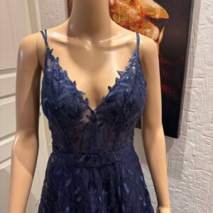 Vanhojentanssimekko, tummansininen, DARK BLUE